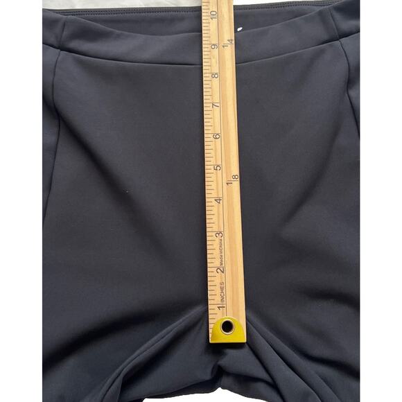 Gymshark Ori Leggings Womens Medium Black Seamed Ankle Elastic Waistband Gym Run - Picture 9 of 11